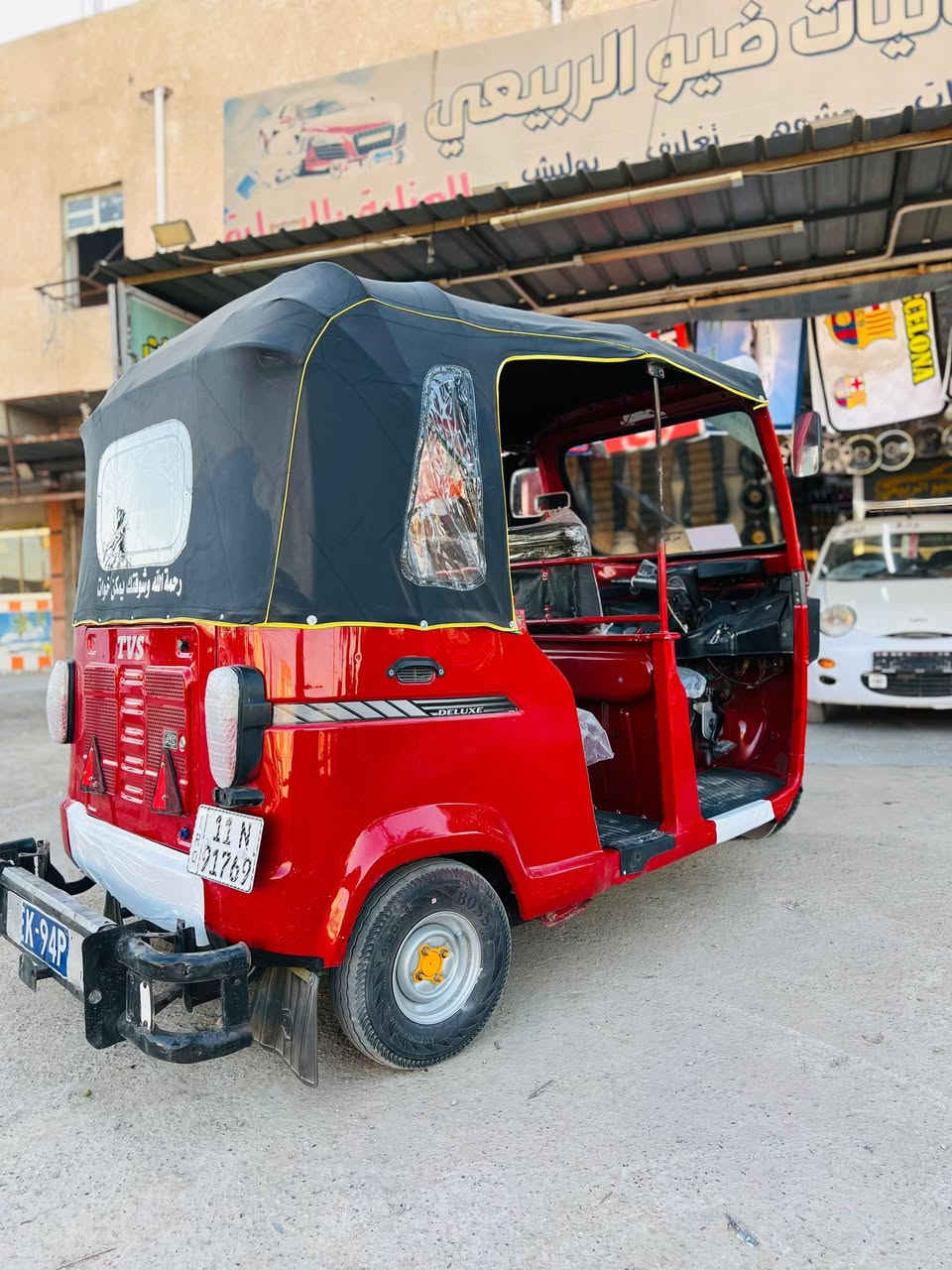 سلام عليكم
أقره المنشور قبل لتتصل ❌👌
تكتك TVS ❤️
رقم بغداد انكليزي وهزه جديده وسنويه جديده 
تحويره دبلات باجاج انسئ طسه
لايت زنون ثلجي صطاب لايت خلفي شغال 
تخم تاير ووياله جديده وسبير جديد 
جادر جديد اصلي 
بريك درايم شفت كله جديد 
كهربائات شغاله كلها 
مكينه جديده شاديلها
نقصها صالنصه فقط 
تكتك ضاربيها كلير جانت جادره بدون صبغ
السعر 5900 وبيها مجال بسيط جدأ دراجه متعوب عليها حيل 
ميعجبك السعر علق تعليق مثل وجهك

مكاني ديالئ الخالص شراي يتصل ***********

حياتي الكم ❤️✅
