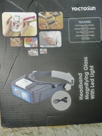 نظارة مكبرة • عدسات مكبرة • إنارة