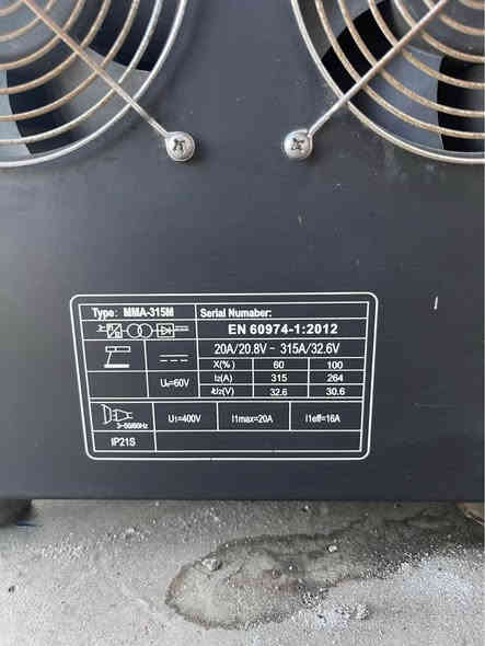 لحيمي ٣١٥ ئه مبير  
هه موو جوره له حيميك ده كا 
يه ده ي خوي له گه له ساردو گه رم
فافون 
ئاسن
قوم
توز
ستيل
جيهازه كه ٣ فيزه!!
كه م به كارهاتوه
نرخ :٣٤٥$
ز.م:***********
*********** أربيل
