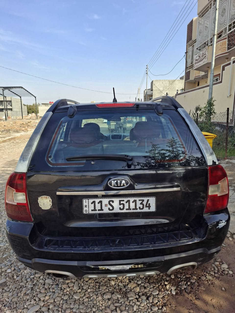 سبورتج 2009
وارد أمريكي 
مصبوغ حزام 
كهربائيات كلها كاملة 
شاشة وكامرة فول HD
محرك :2000 مرغوب 
رقم بغداد جديد 
السعر ؛98$ وبيها مجال للشراي 
الرقم :***********
