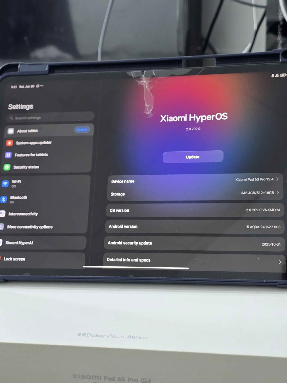 Xiaomi Pad 6 s pro 
تابلێتی شاومی 
512GB + 16 
Snapdragon 8 Gen2
Battery 10,000 + 120W turbo charge
Screen IPS LCD up to 144HZ Dolby vision 
6 speakers 
زاکیرەی ٥١٢ گێگا و ڕامی ١٦ 
سناپدارگۆنی ٨ ی جیلی ٢ 
پاتری ١٠ هەزار و شەحنی ١٢٠ وات 
شاشەی ips ی دۆلبی ڤیژنە 
٦ بڵندگۆی ناوازەی هەیە 

نرخی ٥٣٠ هەزار و معامەلە 

تابلیت شیرکة شاومی ٦ س برو
ذاکیرة ٥١٢ و رام ١٦ 
باتری ١٠ الاف و شاحن ١٢٠ وات 
سعر ٥٣٠ الف و مجال أربيل, العراق


**إذا كنت صاحب هذا الإعلان وتريد حذفه لأي سبب، رجاءا أرسل رسالة إلى الدعم الفني**