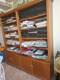 مكتبة • خزانة كتب • رفوف كتب • اثاث منزلي • مكتبة مستعملة • خزانة تخزي...