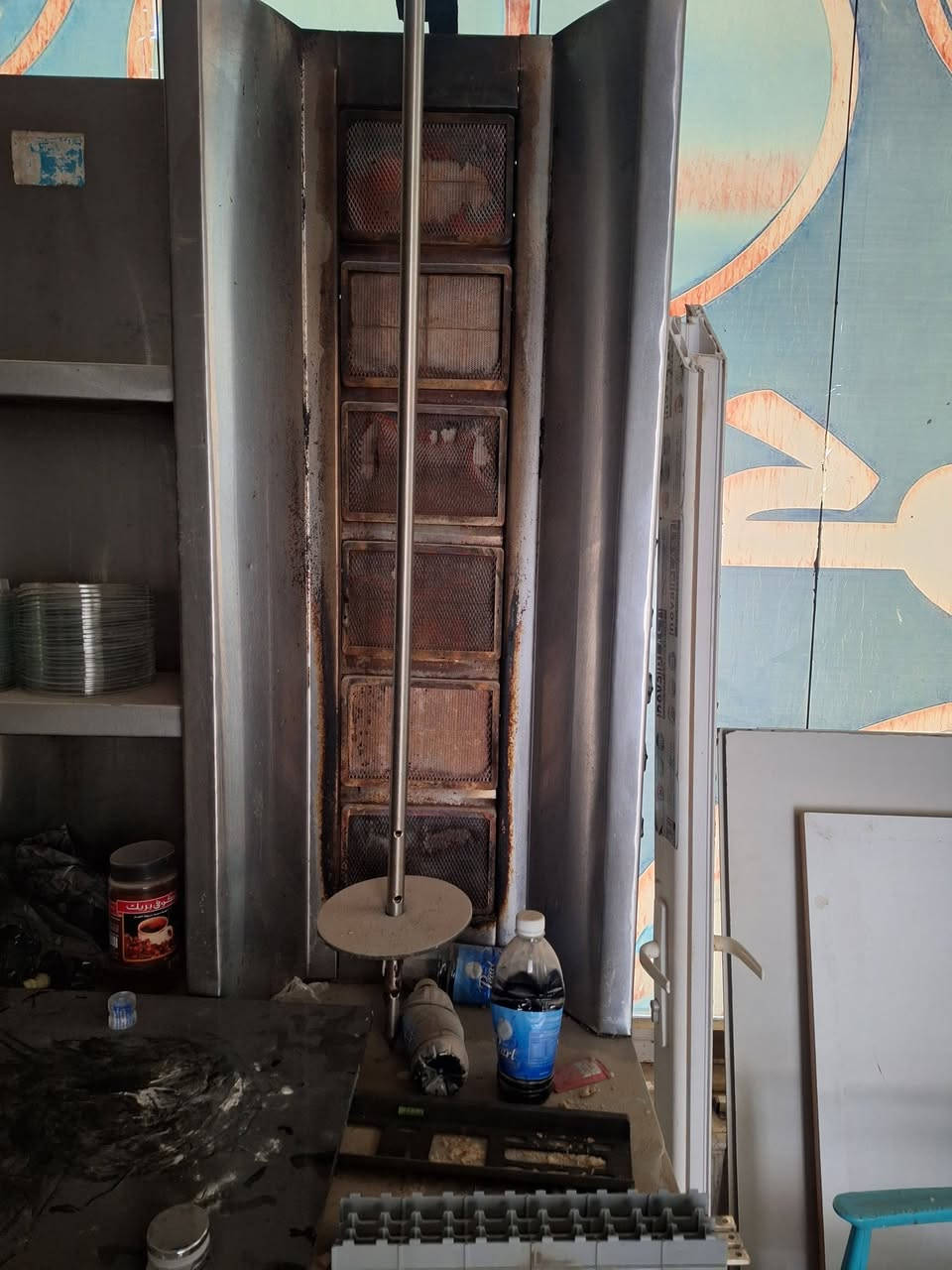 شواية كص جديده سل استيل عمودين للبيع 
الاتصال ***********
