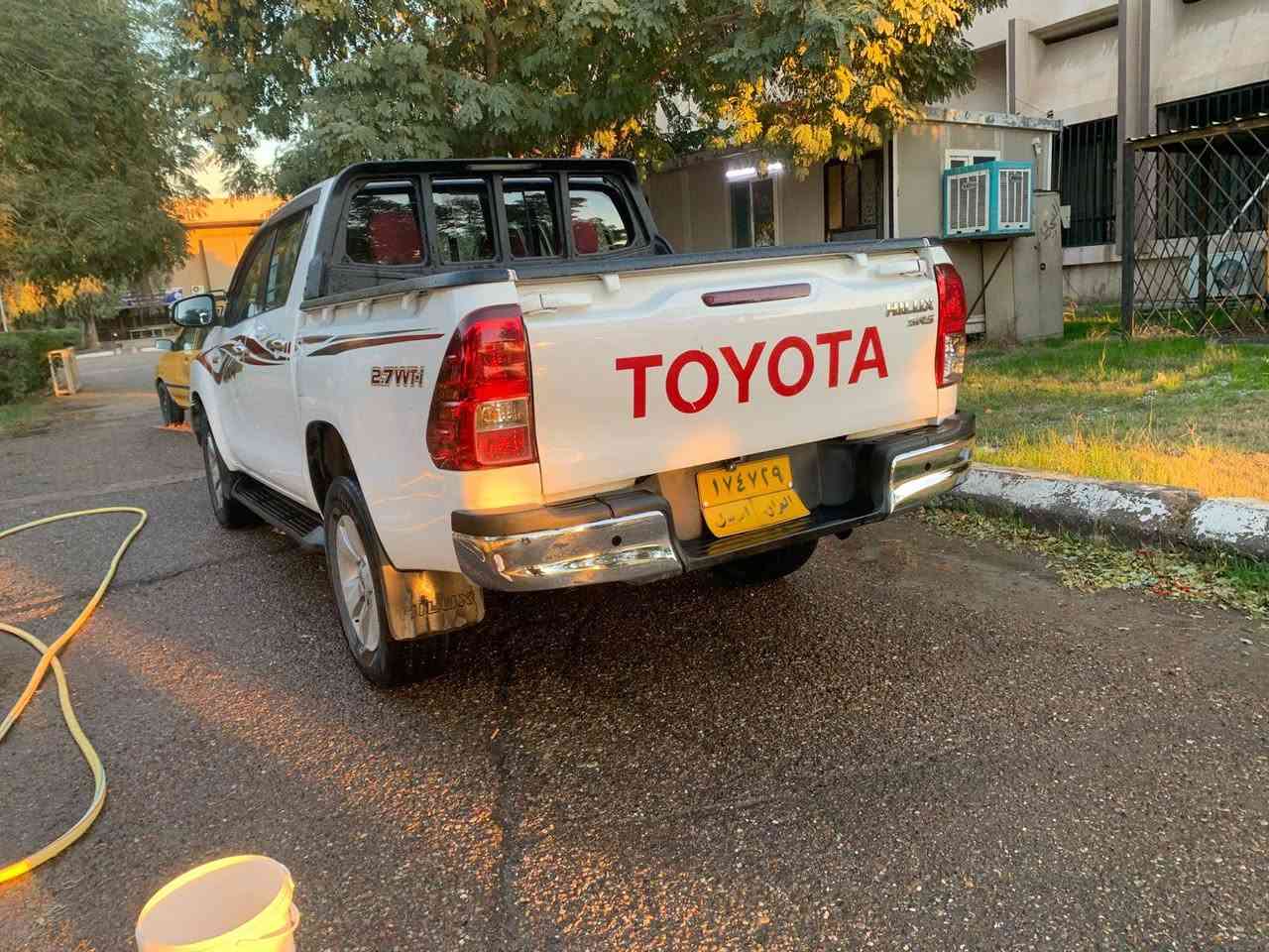 تحيه طيبه السلام عليكم
بيك اب هايلكس 2016 خليجي مكفوله 

ماشيه 146 الف 

مكينة 4 سلندر 2700

تحكم ستيرن 

حساسات خلفي 

شاشه كامره

مري شفط 

ترحيب 

تبريد أمامي خلفي 

ويل كب 

سويج 

فور ويل 

جاهزه إنشاء لله 

رقم  اربيل باسم كردي وكاله تحويل مباشرة 

265 ورقه وبيها مجال 

اي استفسار 

*********** 

مكان بغداد سيديه
