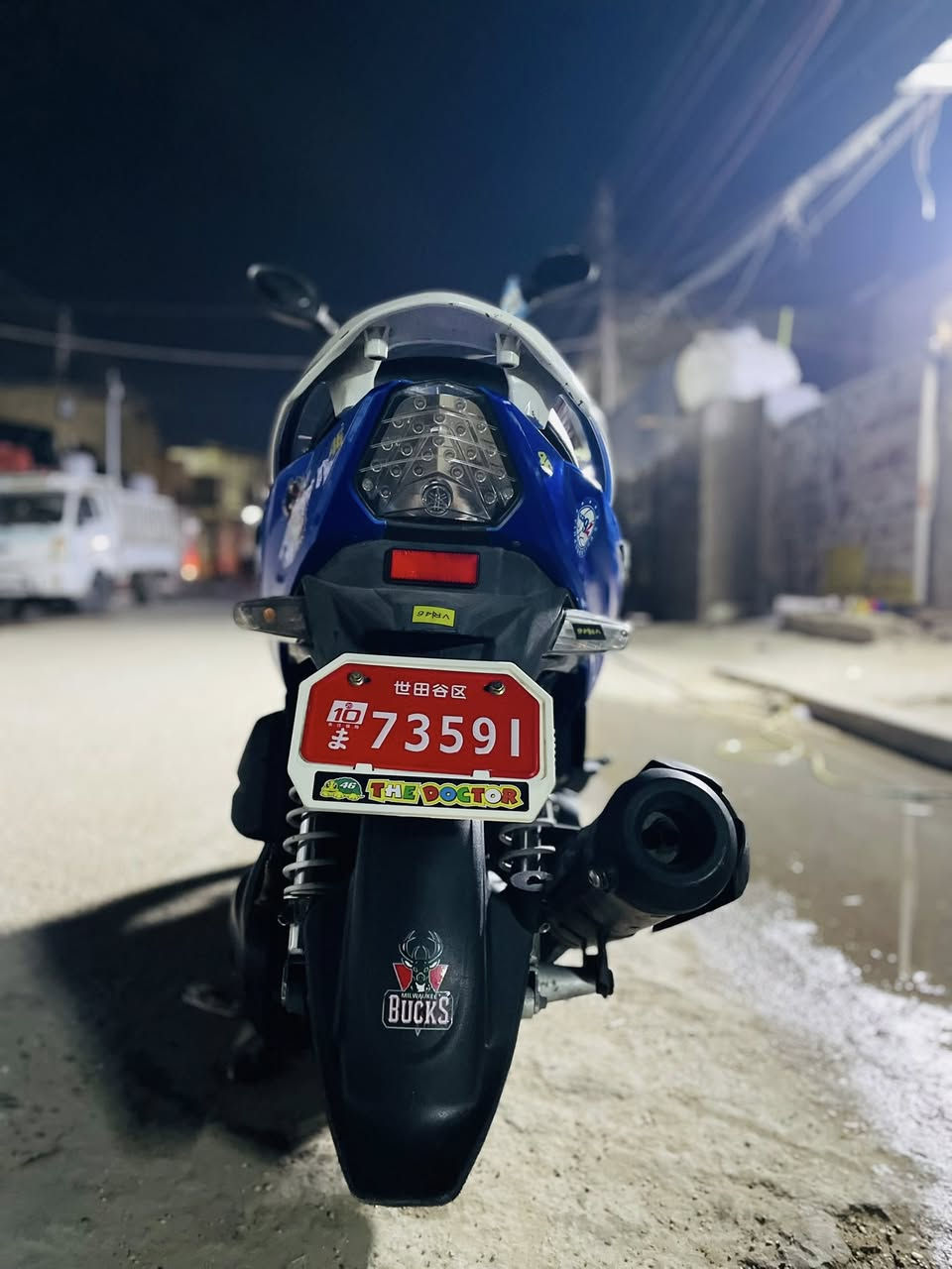 سلام عليكم الدراجه كدامكم نضيفه الدراجه ماابيها أي نقص سعر الدراجه مليون وميه بيهاا مجال مكان بغداد مدينه الصدر قطاع 30
قرب بيت حوشي رقم صاحب الدراجه ***********
