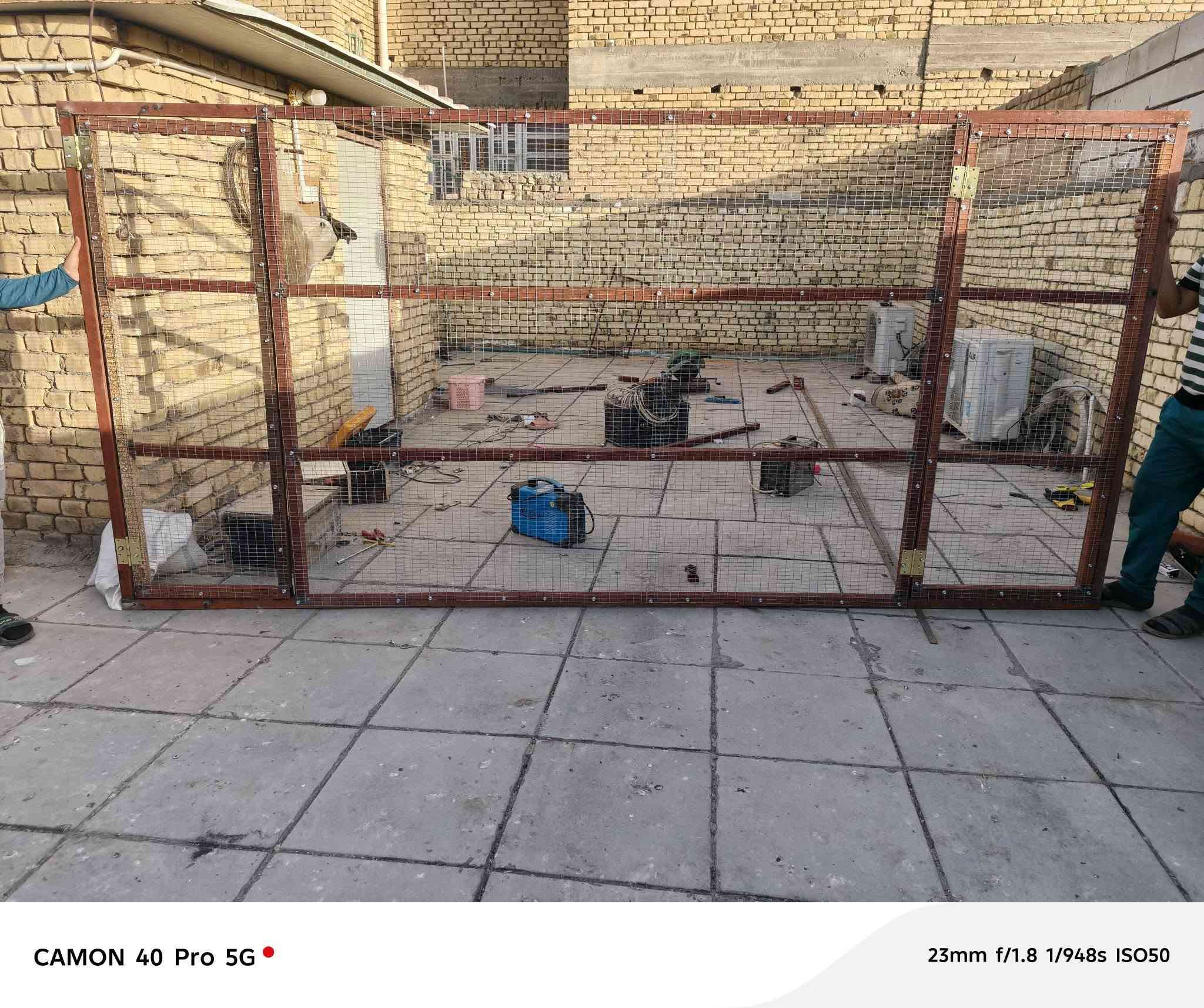 سلام عليكم حداد متجول كافه الاعمال  تصليح بيبان نرمايد كرفانات ***********
