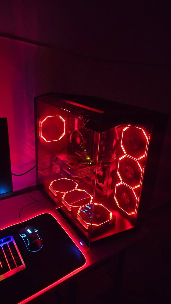 للبيع PC Gaming شبه جديد (عمره يوم واحد فقط)
مكلف بالنشر لحد يراسلني خاص 
***********
المواصفات:
المعالج: AMD Ryzen 5 5500
كرت الشاشة: NVIDIA GeForce RTX 5060 8GB
اللوحة الأم: ASUS Prime B450M-A II
الرام: 16GB DDR4 3200MHz (2×8GB)
التخزين: SSD 500GB
مزود الطاقة: Gamdias 550W 80+
الملحقات:
شاشة 24 بوصة IPS 144Hz
كيبورد Gaming
ماوس Gaming
Mouse Pad
قطعة Wi-Fi
الحالة:
الجهاز جديد، عمره يوم واحد فقط.
مع الكراتين
البصرة
مكلف بالنشر لحد يراسلني خاص 
***********
