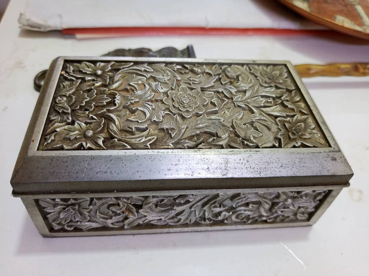 صندوق مجوهرات ثقيل طلاء فضة صناعة ماليزية السعر 50الف


**إذا كنت صاحب هذا الإعلان وتريد حذفه لأي سبب، رجاءا أرسل رسالة إلى الدعم الفني**