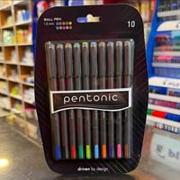 أقلام ملونة • بنتونك • ١٠ ألوان