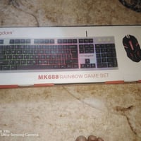 كت موس كيبورد RGB • جويستك أزرار جانبية • ما مستخدم