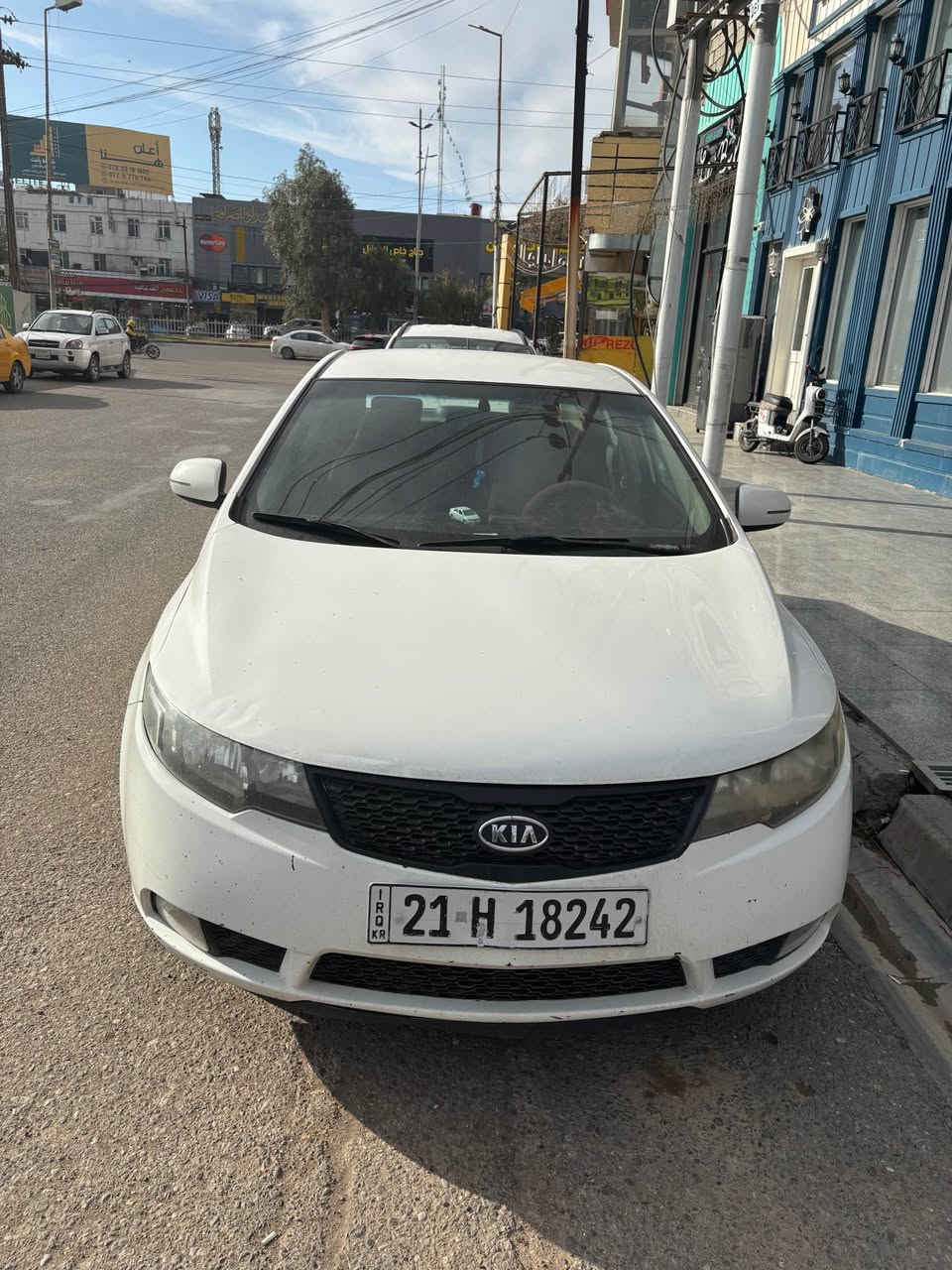 سلام عليكم كيا سيراتو موضع بصورة شنو بيها كير مكينة شرط بدون اي عيب حدادية جديد تخم تايرات جديد تبريد ثلج عنوان كركوك *********** كركوك, العراق
