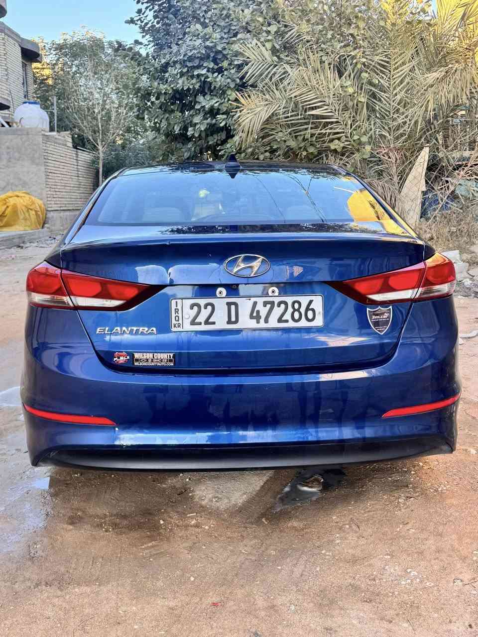 السلام عليكم
النترا 2017 وارد امريكي
رقم اربيل 
شاشه كبيره
ويل كب اصلي 
منضومه زنون عالي ناصي اصفر 
تبريد حداديه خير من الله 
مكينه دوش 2000
مكينه بي رنكات 
قفلها ب110
مكاني كربلاء 
استفسار ***********
