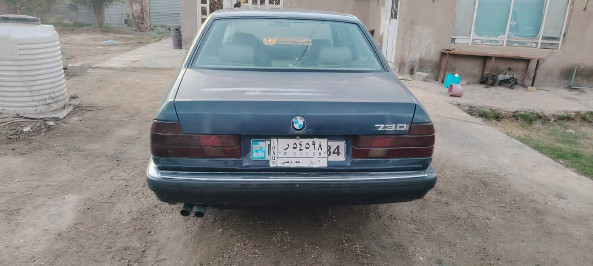 Bmw e32 730i 1992 v8
رقم انبار مشروع وطني بأسمي مكينه 30 ثمانيه سلندر حاويه اوتماتيك تبريد شغال دوشمة الغرفه جديده حداديه الخلفيه و زوج تاير اكسل جدد راديتر و مروحه كهربائية و لف حماوه جديد. 
الگير گايم ⚠️
السعر 33
*********** بابل المحاويل
