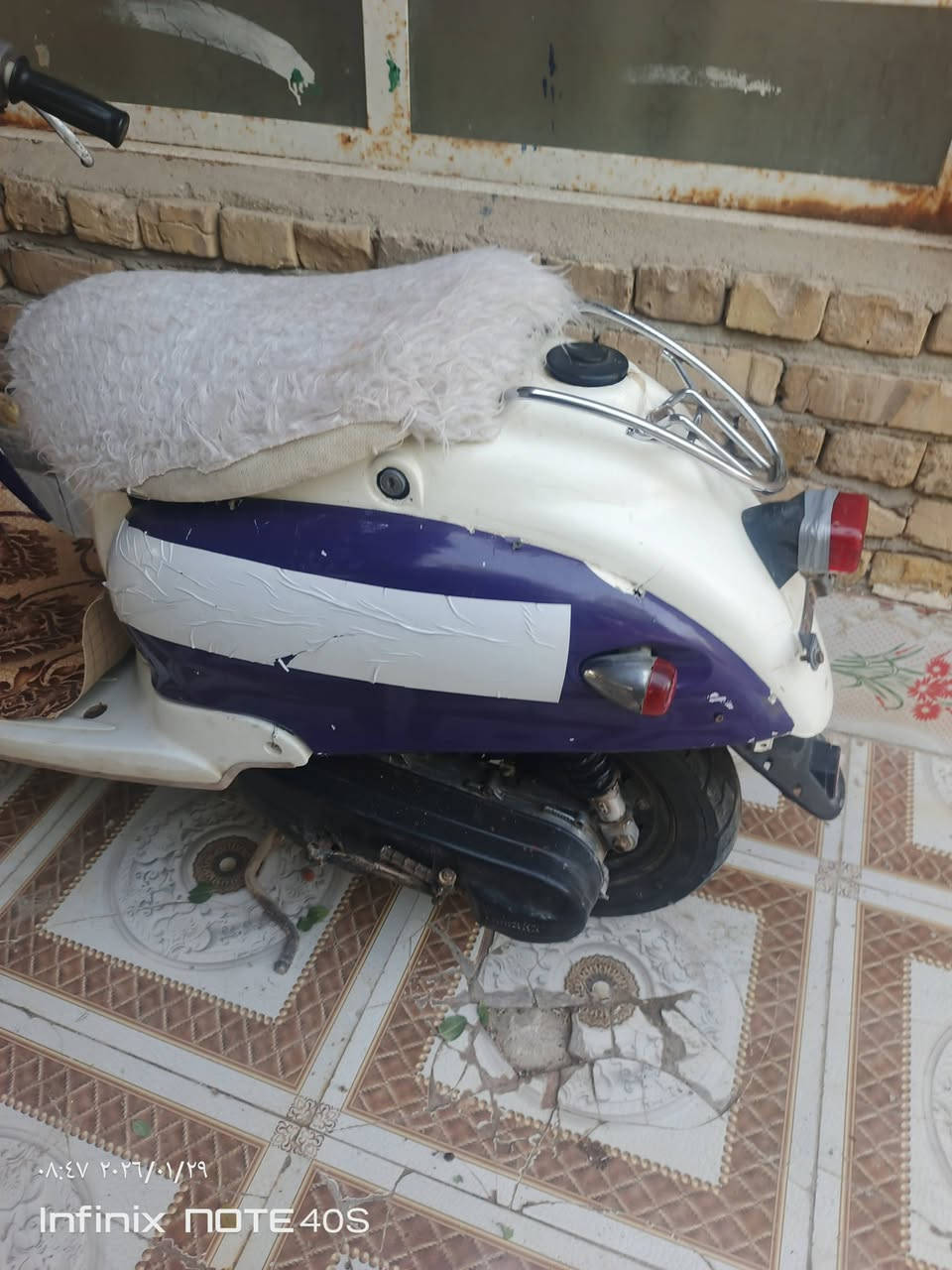 دراجه للبيع جاهزه 
نقصه فقط واير البانزين 
سعرهاا 175 وبيهاا مجال 
‏‪***********‬‏
