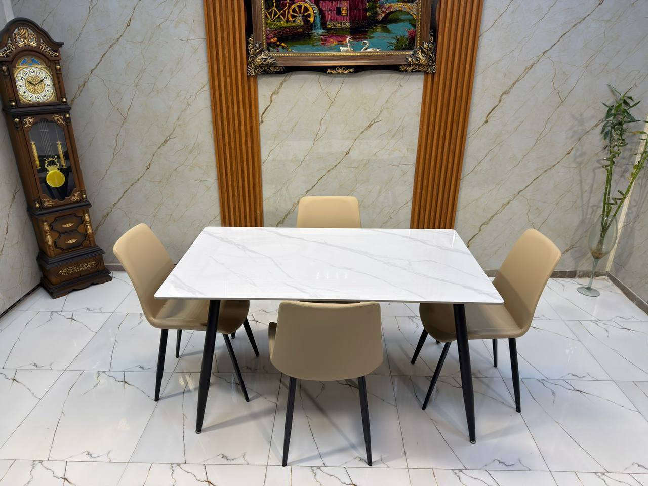 ميز طعام بمواصفات راقية
6 كراسي الكراسي 
 السطح مرمر 
الأرجل حديد  صبغ حراري
الدوشمة جلد كوالتي عالي جدأ
للحجز ولاستفسار مراسله الصفحه 💫
🚛🚛🚛🚛🚛🚛
تتوفر لدينا خدمة توصيل
 كافه محافظات العراق


**إذا كنت صاحب هذا الإعلان وتريد حذفه لأي سبب، رجاءا أرسل رسالة إلى الدعم الفني**
