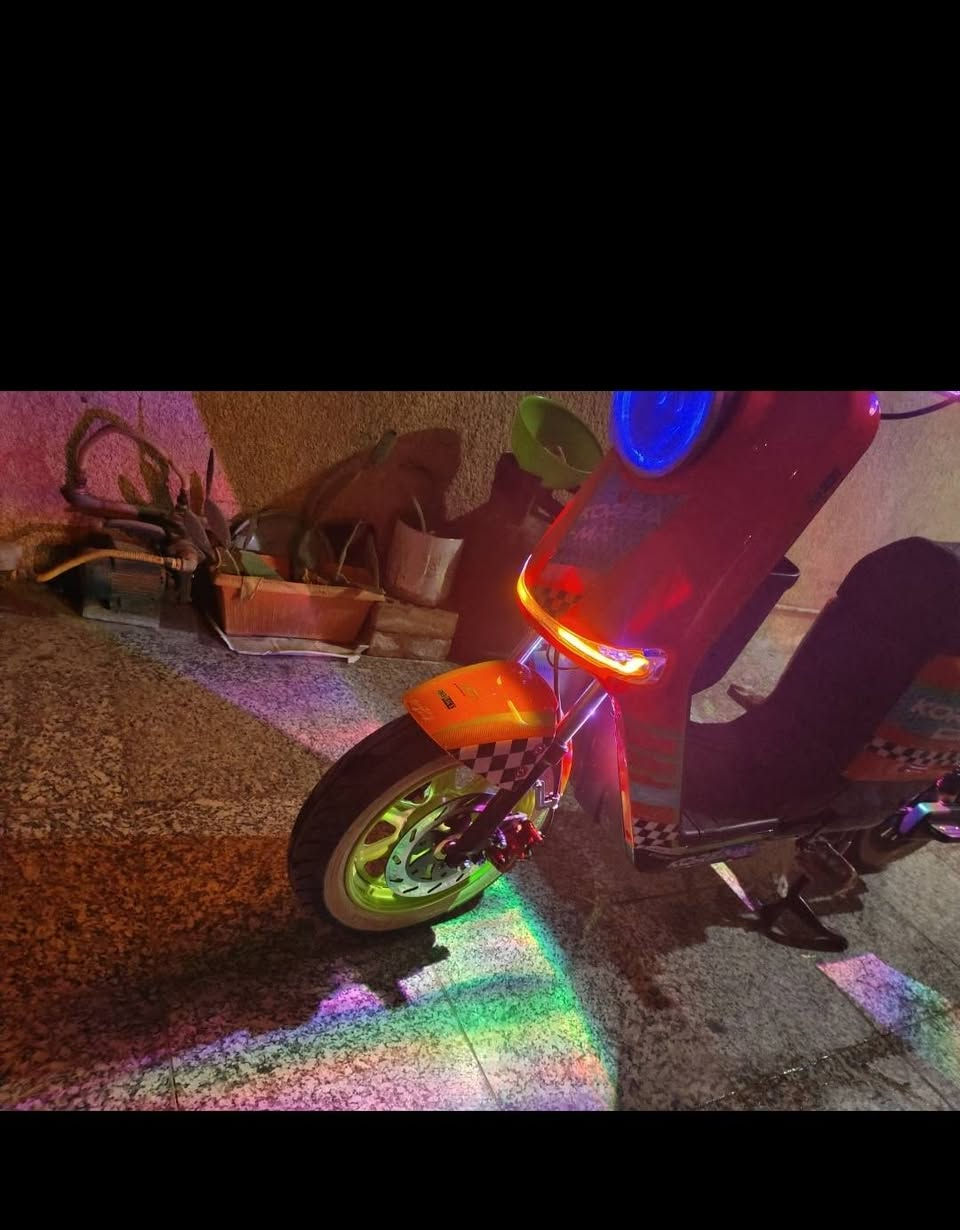السلام عليكم ورحمة الله وبركاته
باسكل شحن جديد للبيع 2025🏍️
مكان: كربلاء 
الحجم  20
الون : برتقالي مميز 🟧
الون الويل :اسود :مميز
المواصفات 
السرعه :99 حقيقية📟
يعمل بنضام 4سرع
جهاز إنذار :عند السرقة📢
قفل التاير الخلفي
قفل السرج : او البطارية 
ويل كب.
بطاريات 5 جدد 60A......:22V🔋
بايدر مساعد :وايضا يشحن البطارية
تيرات :جوبلس
دواسات دبلات :6 :2 أمامي :4 خلفي
اشاير يمنه يسره دبل اشارة 
لد :نهاري💡
لد :ليلي🔦
لد :ليلي :إضافي🏮
لد :خلفي 🔦
مفتاح 🔑 و بصمة وكارت🔐
شاشة تقرأ :العطلات :والسرعة :والكيلو متر:وشحن البطارية.
وغيرها من المواصفات
السعر 550وبي مجال بسيط💵

لاستفسار خاص او علـّۓ. الرقم اسفل
***********
