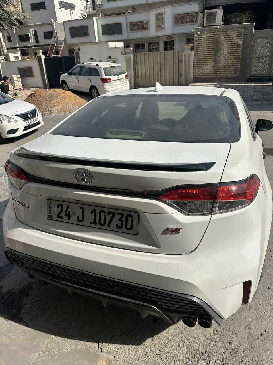 السلام عليكم
كورلا موديل 2020 
فول مواصفات 
ماشية 54 الف 
صور الحادث مبين 
وبيها سونار 
رقمها #دهوك
السعر 140$ 
لتواصل عبر الواتساب ***********
