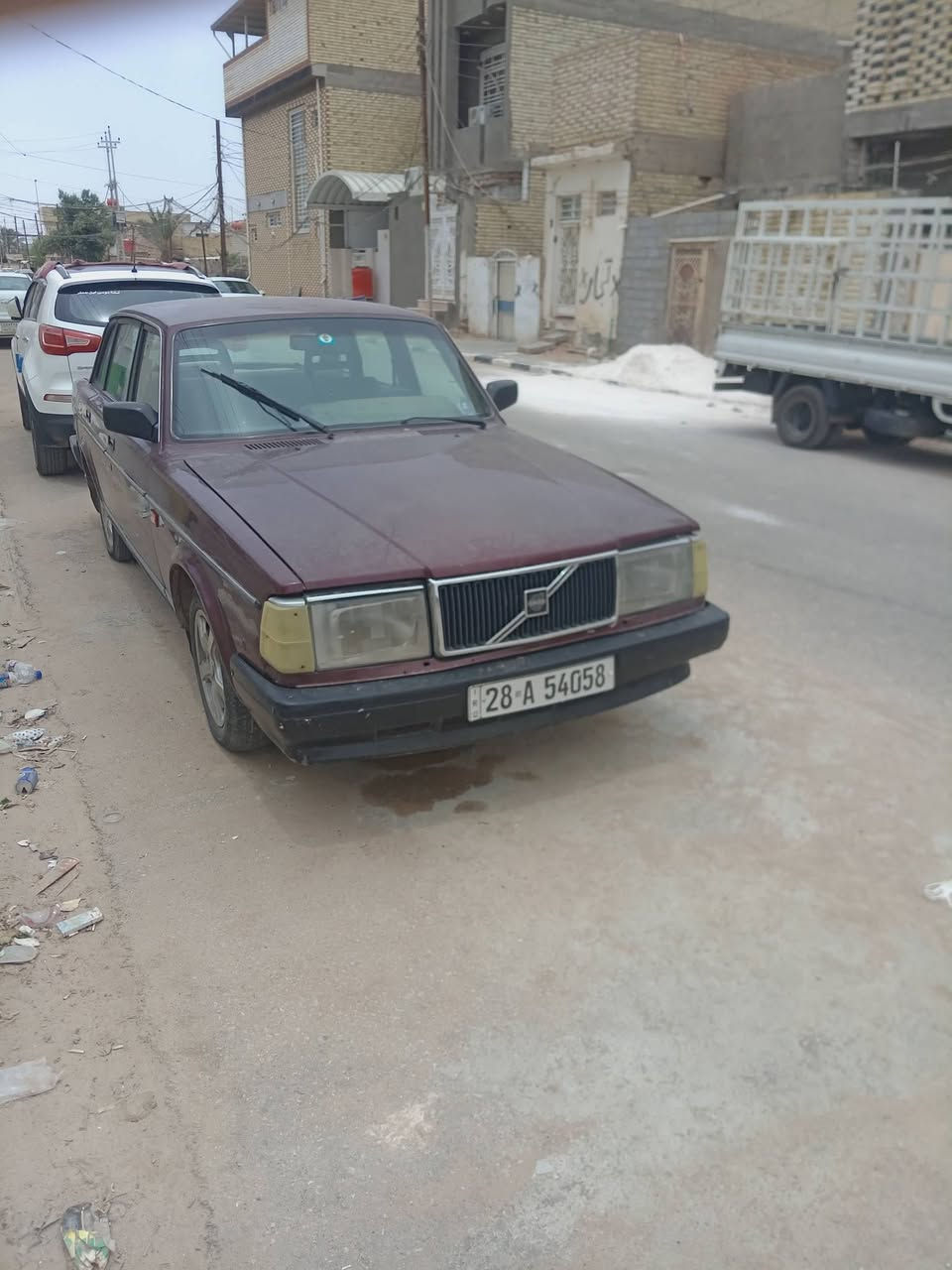 فولفو 240 91وتماتيك رقم نجف انكليزي بسمي ***********سعر 40
