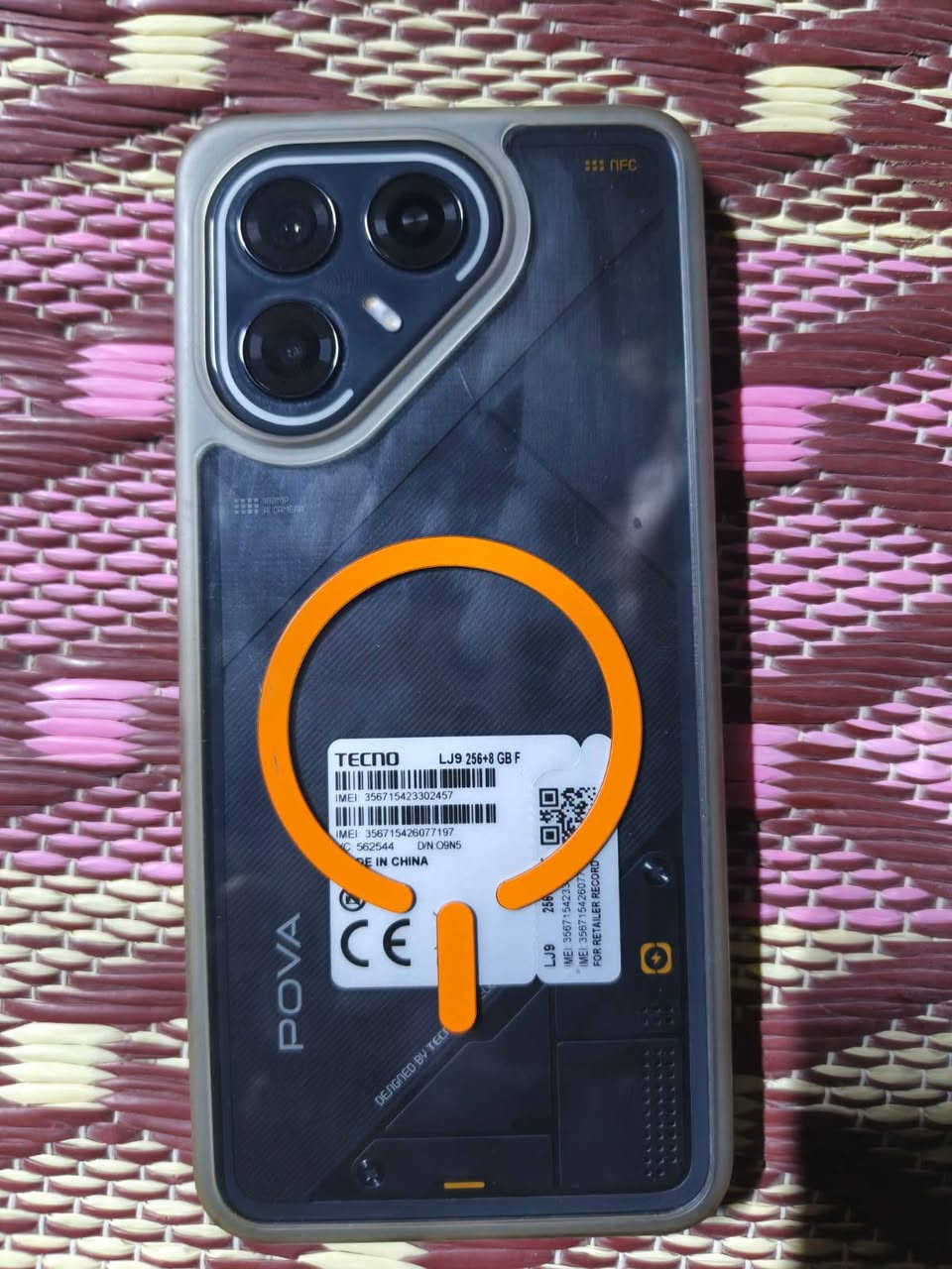 سلام عليكم جهاز للبيع TECNO POVA 7 Ultra 5G ذاكره 256 عشوائيه 8 جديد مامفتوح ولا بي شخط كارتونه ويا وشاحنه عنوان كربلاء سعر 450


**إذا كنت صاحب هذا الإعلان وتريد حذفه لأي سبب، رجاءا أرسل رسالة إلى الدعم الفني**