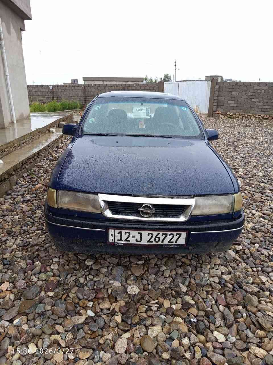 اوبل فكترا
حجم 16
موديل 1991
سنويه نافذه 2030
لتواصل ***********
