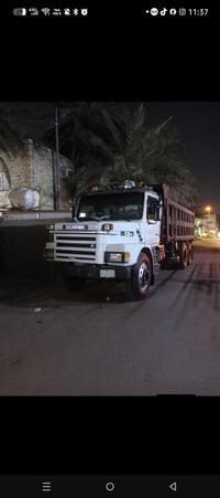 سيارة سكانيا 82 مكينة 12ونص السيارة ما مطولة بلادية جاهزة للعمل للستفا...