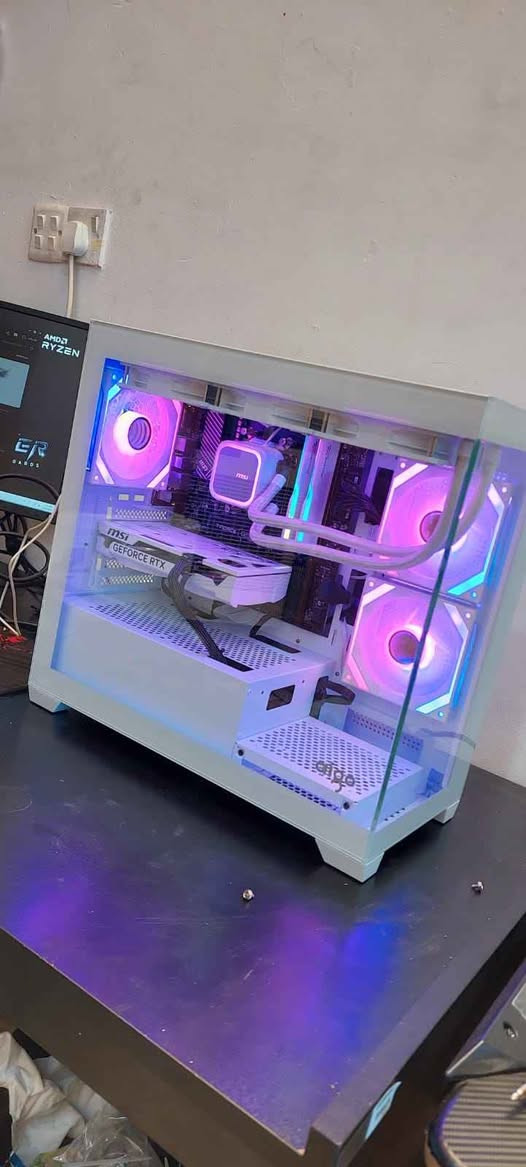 CPU: RYZEN 5 9600 X
GPU: RTX 5060 8G VENTUS 2X MSI
MB: MSI PRO B650M-P DDR5
PSU: 650W 80 PLUS SEGOTEP
STORAGE: 1T NVME T-FORCE 650
RAM: 2X16 32G 6000MH2. G.SKILL DDR5
COOLER: MSI 360M WITIE
CAVAR: X7 FAN ARGB

1100$ سعر... 
مكان اربيل أربيل, العراق


**إذا كنت صاحب هذا الإعلان وتريد حذفه لأي سبب، رجاءا أرسل رسالة إلى الدعم الفني**