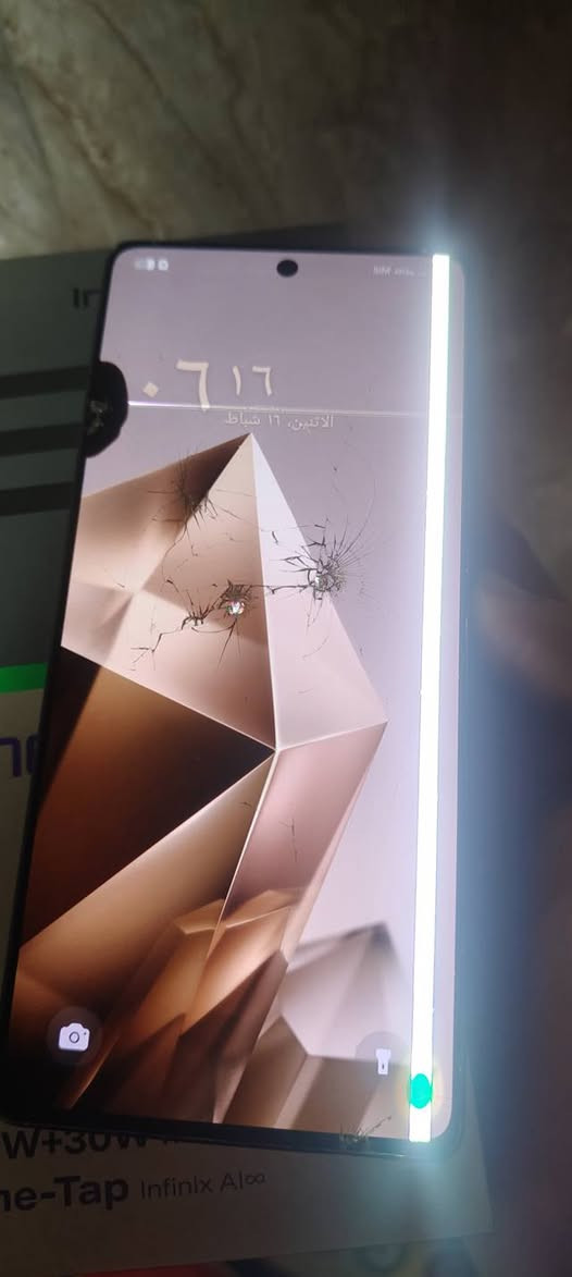 جهاز انفينكس نوت 50 برو فايف جي ذاكرة 256 الرام 16 جهاز اخذته جديد وياه كارتون فقط وكع مني وصار بيه خط بالشاشة بس تلمس شغاله ابيعه هيج جوه سعره يشغل 90 فريم بالبوبجي بصمتين أصبع مدمجة بالشاشة ووجه بطارية قوية بالشحن مواصفاته قوية ومعروفة للبيع فقط السعر 120 مكاني نجف الشراي يتفضل خاص فقط مارد على التعاليق


**إذا كنت صاحب هذا الإعلان وتريد حذفه لأي سبب، رجاءا أرسل رسالة إلى الدعم الفني**