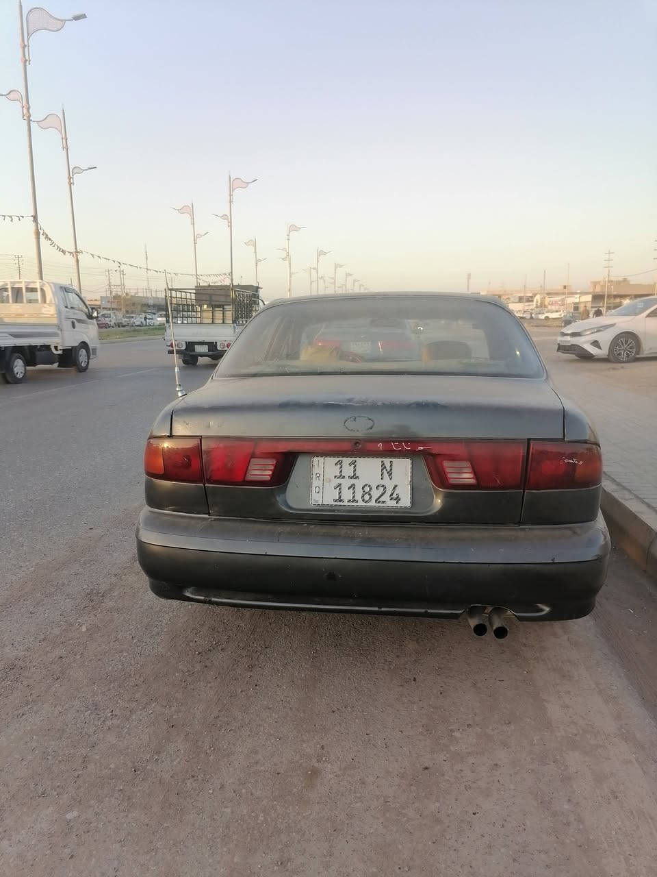 السلام عليكم مكلف بالنشر سوناتا 2 رقم بغداد انكليزي تحويل مباشر كير اوتوماتيك مكينه جديده تخم تاير جديد دواخل جديده حداديه جديده جاهزه من كلشي وخير من الله مكانهه الصويره السعر ٤٢ وبيهه مجال *********** واتس اب ***********
