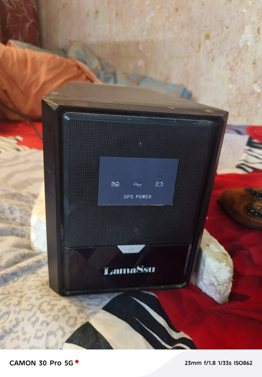 السلام عليكم للبيع يوبي اس براند LamaSsu 1500 /900 واط استعمال شهر بطاريتة بحالة جيدة جدا اذا جانت تجميعة بيس يطول ساعة واذا راوتر يطول من 4/6 ساعات حسب استهلاك الطاقة
رايدة 70 وبي مجال بسيط 
مكاني بغداد غزالية متوازي ع بيعتة
***********
***********
