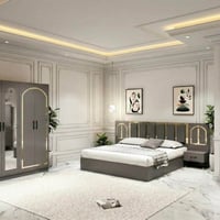 طقم ٥ قطع • سرير عادي • ميز تواليت ٣ درج