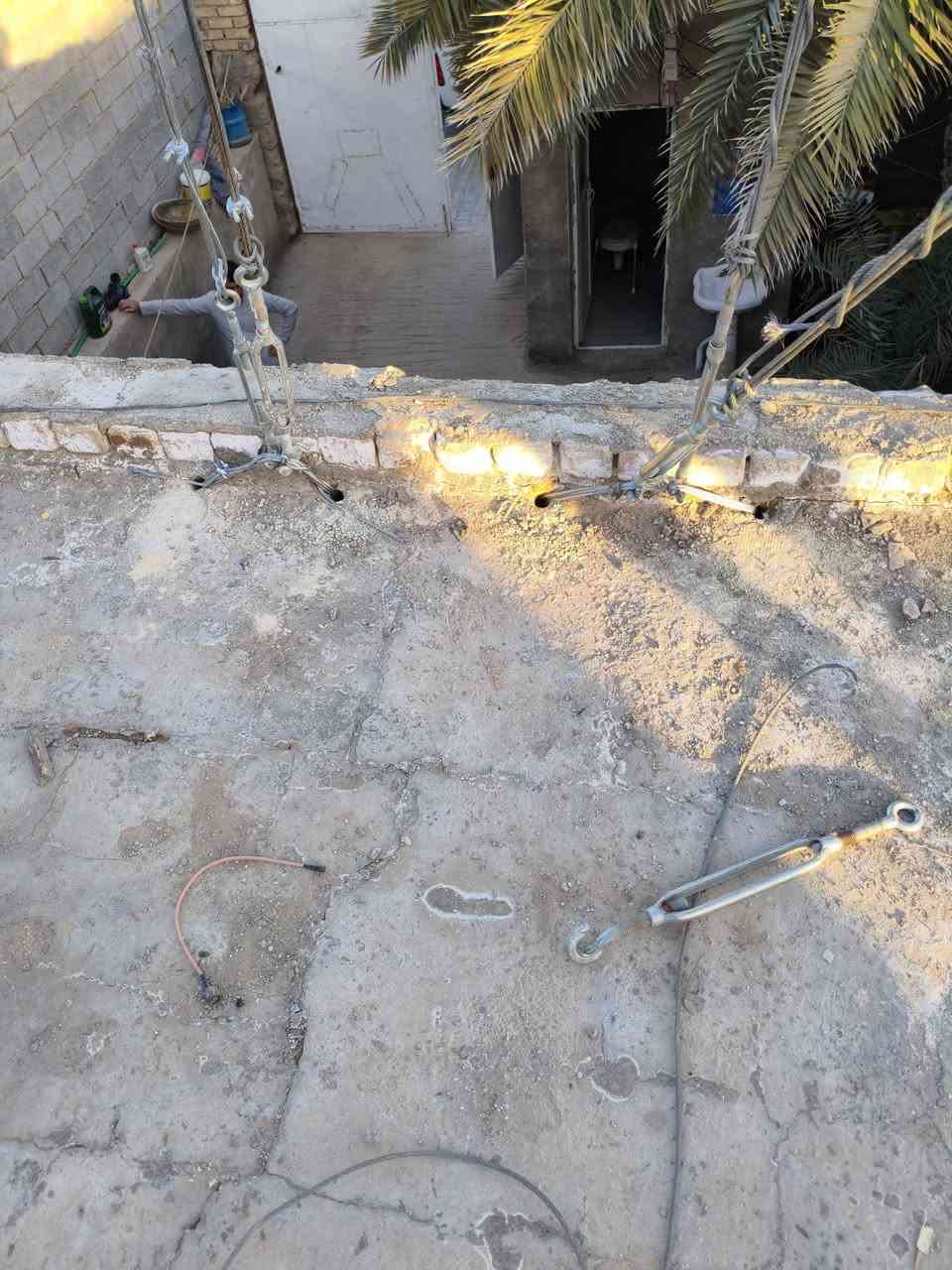 تحيه طيبه تم تنصيب برج 21متر في محافضه النجف مستعدون للعمل في جميع المحافضات يتوفر حديد وباسعار مناسبه ***********
