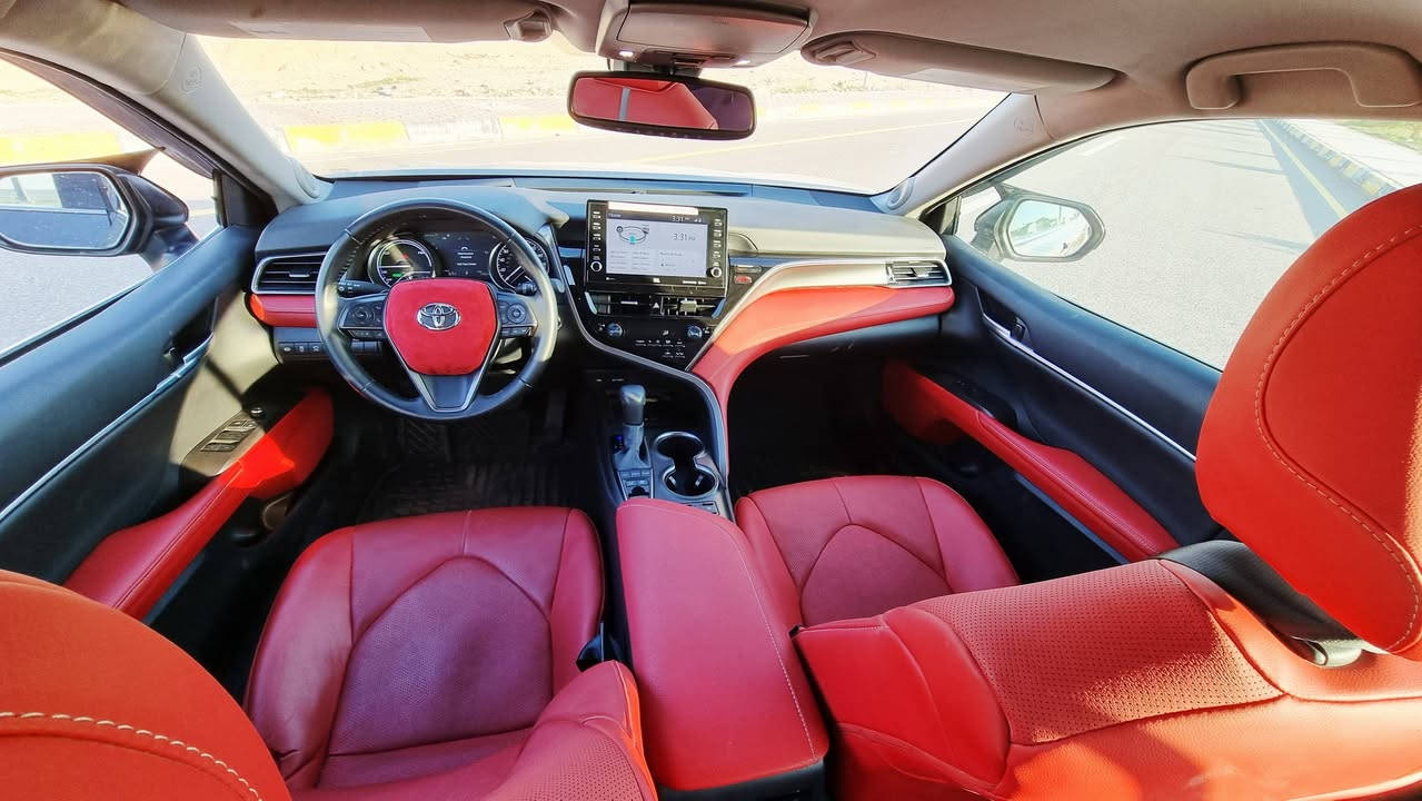 كامري 2024 هايبرد
السعر 218 وبي مجال
فئة XSE

فول مواصفات عدا الفتحه
داخل احمر
بصمه 
لايت LED
بگ لايت LED
تشغيل عن بعد 
رادار امامي 
رادار جانبي 
نقط عمياء
اشاره ب المرايه
تحديد مسار 
شفتات. ستيرن 
كشنات كهرباء 
كشنات جلد 
تدفئة كشنات
كروز مثبت سرعه
3انظمة قياده
شاشة اعطال 
داتا شو
سستم صوت JBL
شاشة 
كاميرا
قياده ذاتيه
توقف ذاتي
تحديد مسار
شاشة تدعم ابل كار بلي و اندرويد اوتو

السياره منفيست بأسمي والترقيم مجاني.  
تترقم كل المحافظات عدا الاقليم 

الضرر : بنيد وجاملغ مع ملاحظات

عنوان السياره الموصل

***********
***********
