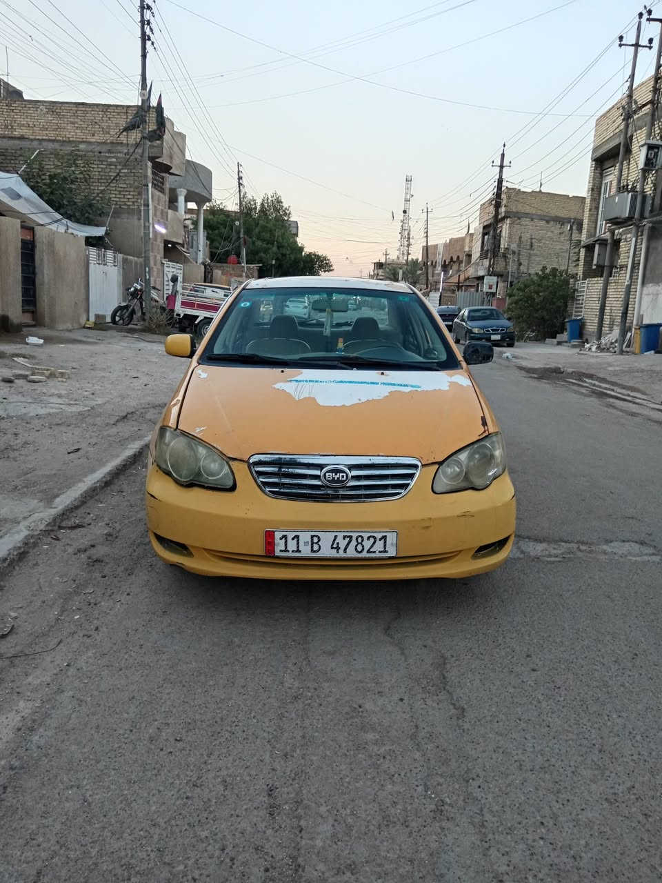 سلام عليكم للبيع BYD f3 مديل 2011 مكينه وكير خير من الله تبريد ثلج حداديه نص عمر سياره بأسمي بيها ضربه بجاملغ الأمامي صفحه السايق ومصبوغه حزام السعر٤٠ وبيها مجال العنوان البياع حي المواصلات الرقم ***********
