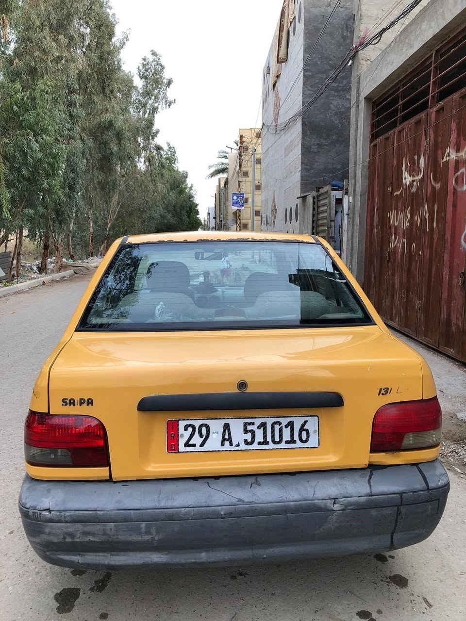 سلام عليكم ،، سايبا للبيع موديل 2017 رقمه واسط انكليزي بأسمي 💯 تحول ثاني يوم ✅
بيه بارد جاملغ خلفي وأمامي فقط 
والمكينه بيه خيط بخار 💨
عنواني بغداد-الشعب 
سعر $33  وبيه مجال حك الجيه✅
رقم الهاتف *********** واتساب
