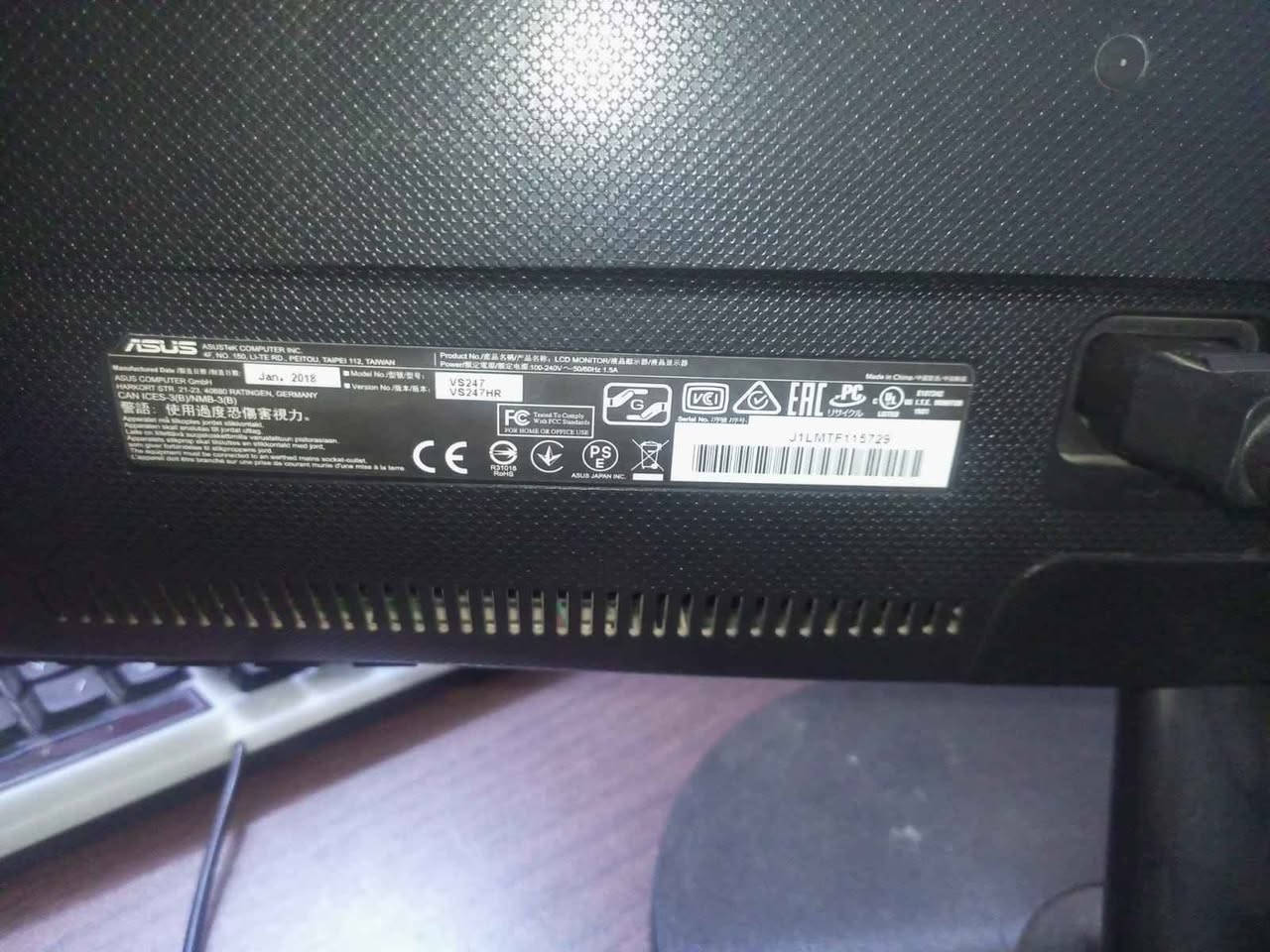 مونتر Asus 

24 inch
60hz
1080p FHD

السعر 60
مكاني كربلاء حي النقيب. كربلاء, العراق


**إذا كنت صاحب هذا الإعلان وتريد حذفه لأي سبب، رجاءا أرسل رسالة إلى الدعم الفني**