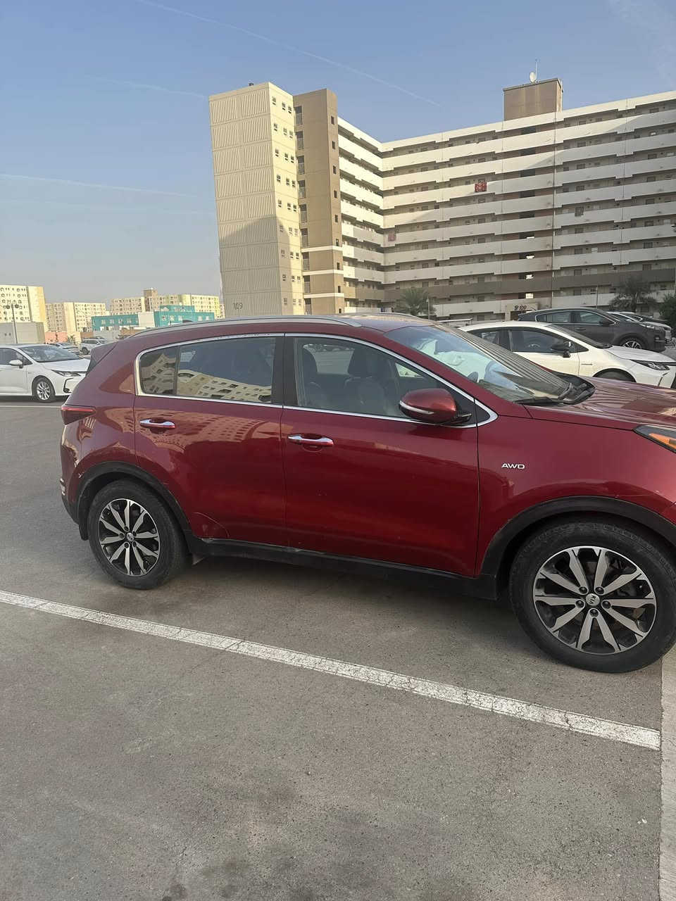 سبورتج 2018 
ماشية 133 حادث باب سايق وجاملغ 
السعر 173
التواصل خاص و وتساب ***********
