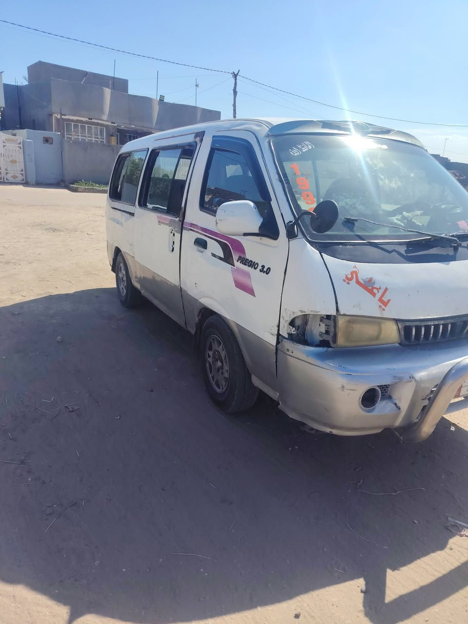 السلام عليكم ابريجو موديل 98 سياره جاهزه للعمل ثانويه ساقطه تحويل مباشر السعر38 بيها مجال قليل البكان بابل الهاشميه مكلف بالنشر رقم الهاتف***********
