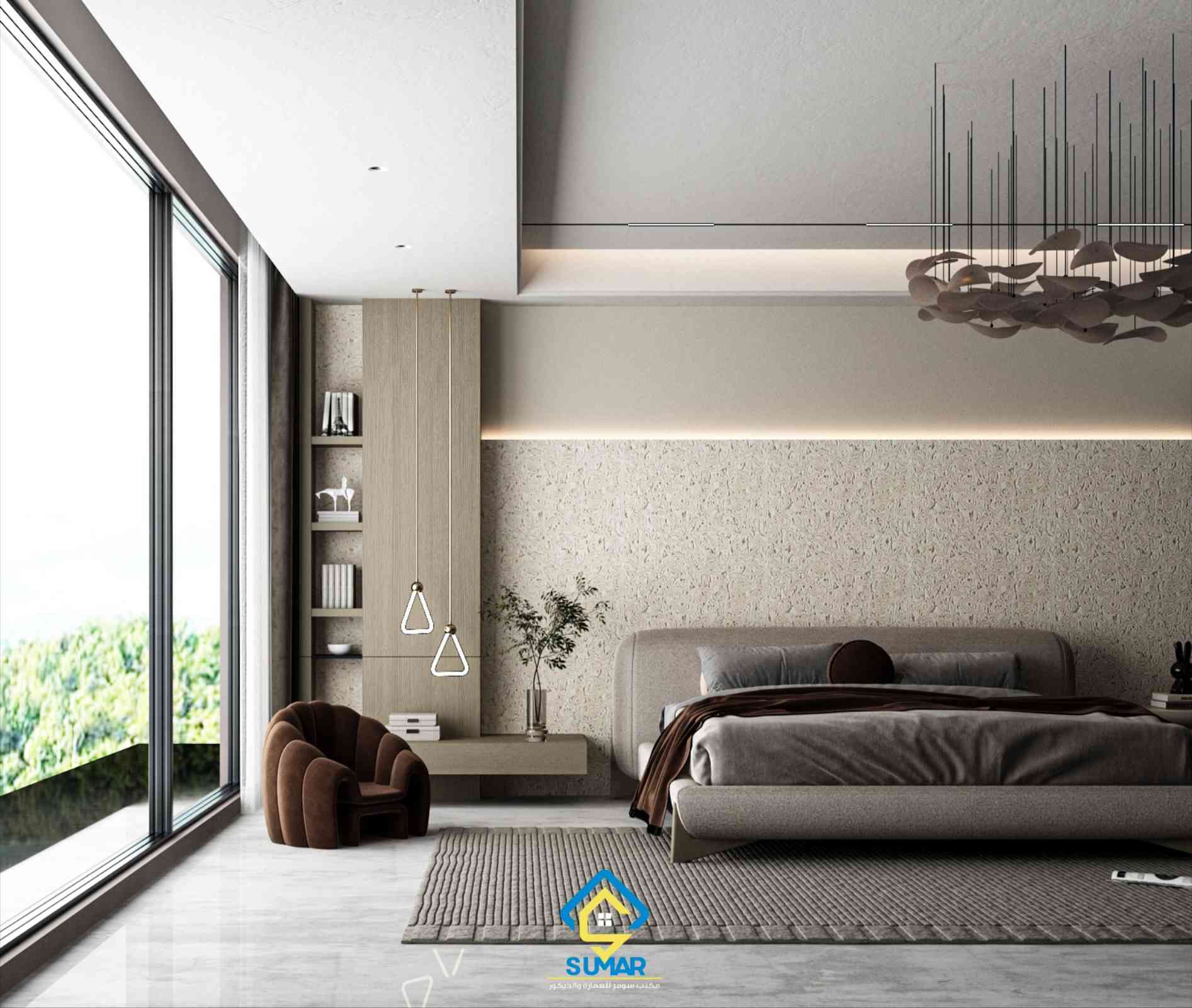 تجسيد حقيقي للأناقة العصرية والفخامة المتجددة حيث تتحول غرفة النوم الئ ملاذ خاص ينبض بالراحة والذوق الرفيع 

#سومر_للعمارة_والديكور
#لانك_تستحق_الافضل

#سومر_اختيارك_الاول
لطلب التصاميم او التنفيذ يرجى التواصل مع الرقم التالي
***********
#بناء_ترميم_اشراف_تصاميم_هندسية 
العنوان: بغداد_حي_الخضراء_مقابل_العامرية_مول_الخضراء_بلازا.

#تصميم #سومر #تصاميم_هندسية #بغداد
