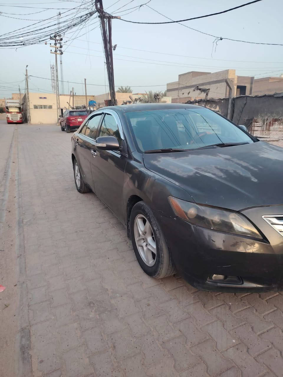 سلام عليكم
للبيع تيوتا كامري 
موديل ٢٠٠٧ وارد أمريكي
الضرر الجاملغ الخلفي فقط
سنويه ورقم جديد
النضافه كما موضح بالصور
للاستفسار عن السعر والتفاصيل الاتصال على الرقم
***********
