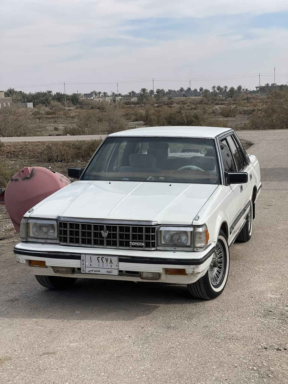 للبيع او المراوس كراون سوبر موديل ١٩٨٥ رقم نجف الماني مكينة وكير بلاد بيها خيط تبخير واللوحة الخلفيه ضايعه كامله معاملتها بس تحول تستلم ارقام انكليزية جدد مكفوله كص ونقل جثه وكافه الاصوليات تخم تاير جديد كهربائيات كلها شغاله حداده ٨٥ % اهوان هاي التفاصيل كلها والسعر٤٥ وبيها مجال بسيط للشرايه ***********
