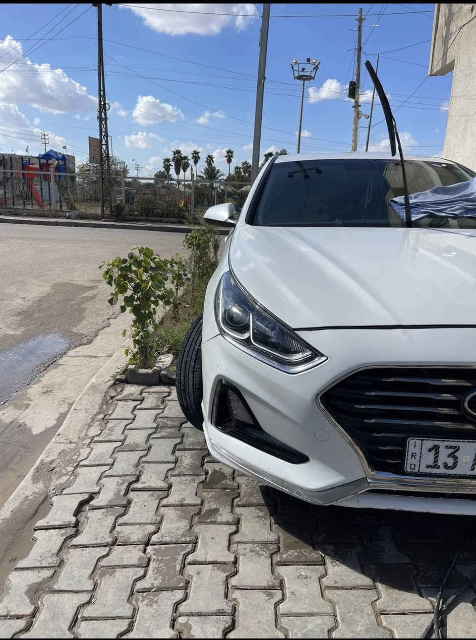 سونتا موديل 2019 وراد امريكي ضربته موضح بل صور سيارة نضيفه  وجهازة من كلشي 135$ وبيه مجال /ميسان ***********

