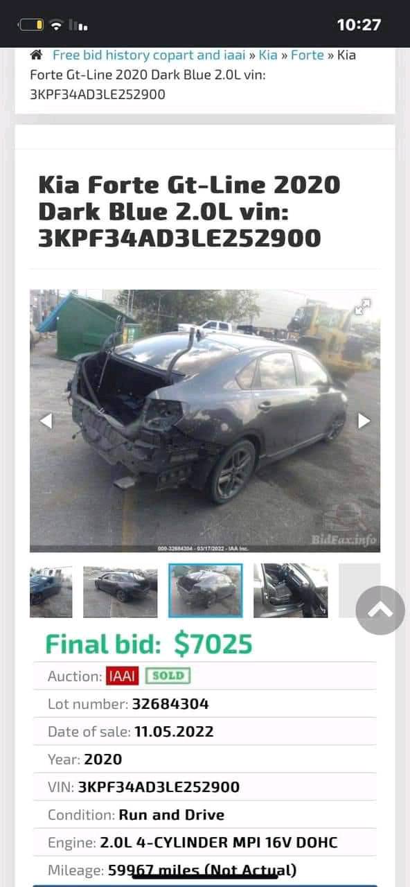 🚘 السلام عليكم أخوتي 🚘

كيا فورتي 2020 GT Line للبيع

✅ رقم أربيل دولي
✅ ضرر صبغ صفحة واحدة فقط بدون حادث 
✅ مواصفات الجيتي لاين معروفة

💯 بصمة تشغيل وبصمة أبواب
💯 محرك 2.0 المرغوب
💯 شاشة كبيرة وتحكمات
💯 رادارات أمامية وخلفية وجانبية
💯 توقف ذاتي أمامي وخلفي
💯 كشنات جلد ومخمل
💯 الدواخل مختومة GT
💯 ويل كب رياضي
💯 ستيرن رياضي حرف D
💯 نقاط عمياء وتحديد مسار
💯 كير AT المرغوب

💰 السعر 130ورقة

📍 العنوان: مجمع بسماية السكني

📞 للتواصل: ***********