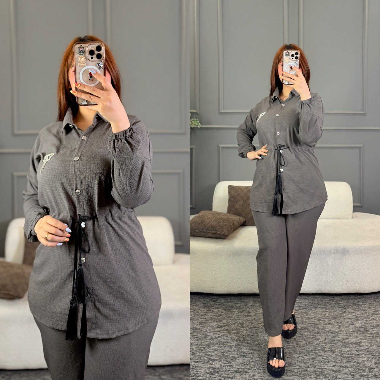 سوت نسائي ربطة خصر ودكم 😍

الخامه ماربل كلنكس بارده اصلي  💯

القياسات L - XL - XXL
سعر الدرزن 12 قطعه 122 الف  
سعر القطعه مفرد  12 الف
توصيل كافه المحافظات 4 
مخازن كربلاء


**إذا كنت صاحب هذا الإعلان وتريد حذفه لأي سبب، رجاءا أرسل رسالة إلى الدعم الفني**