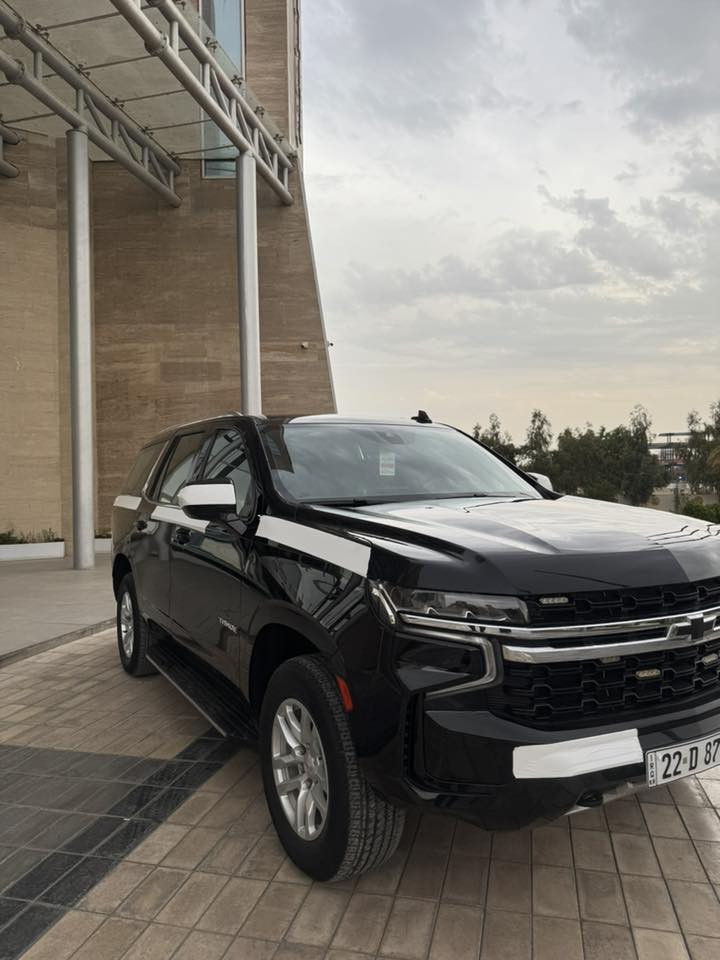 ســلام عليكم✋
شوفرليت تاهـو 2023 LS
خليجي وكاله المنصور 
السياره بحالت الوكاله ✅
مكفوله كفاله عامه %100
ماشيه 50 الف كيلو متر 
رقم أربيل دولي 

المواصفات:-
ثلاجه ، بصمه ، تشغيل عن بعد ، حساس 

امامي خلفي ، رادار امامي والمري ، نقطه

عمياء ، سايد بريك بصمه ، اوتو ستوب ،

نفكيشن ،دبل كرسي كهرباء ، شاحن وايرلس
وباقي مواصفات LS معروفه 

استخدام جداً قليل✅
كفاله عامه والسونار مرفق مع الصور

للستفسار
☎️***********📞
