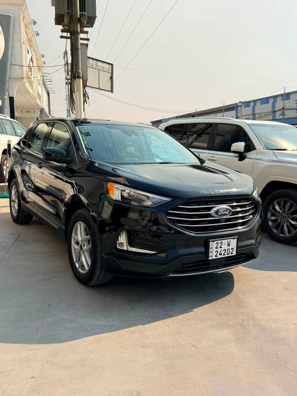 للبيع سيارة فورد ايدج موديل ٢٠٢٣ SEL / 4WD

فول مواصفات بدون فتحة سقف 

الضرر فقط بونيد مصبوغ وجاملغ سايق 
بدون دواخل وبدون ايرباك 
 سيارة رقم اربيل سنوية وهزة جديد 
المكان اربيل 
للاستفسار واتساب 
***********
