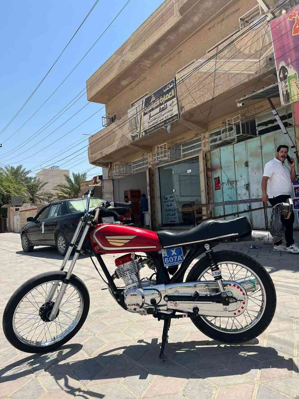 السلام عليكم دراجه تيربو ناعمه مامفتوحه دراجه حلوه ورزنه شلعه ومعدل تشك الكاع شرط ع4 تعلك سعر 525 بيه مجال  رقم***********
