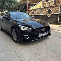 انفنتي Q50 موديل 2022 وارد امريكي مواصفات Lux ايرباك ستيرن فقط الضرر ج...