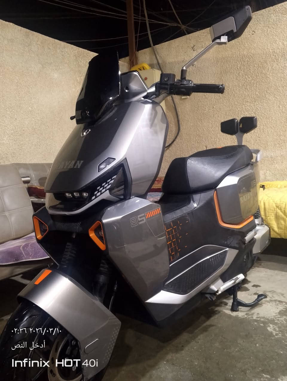 السلام عليكم دراجة شحن ملكة للبيع مشتريهة مليونين سرعة 80 حقيقي ملف 2000 وصلة موجود تمشي بل شحنة الوحدة 50 كيلومتر سعره مليون 300 مكاني بغداد الغزالية رقمي ‏‪***********‬‏ أو واتس اب ***********
