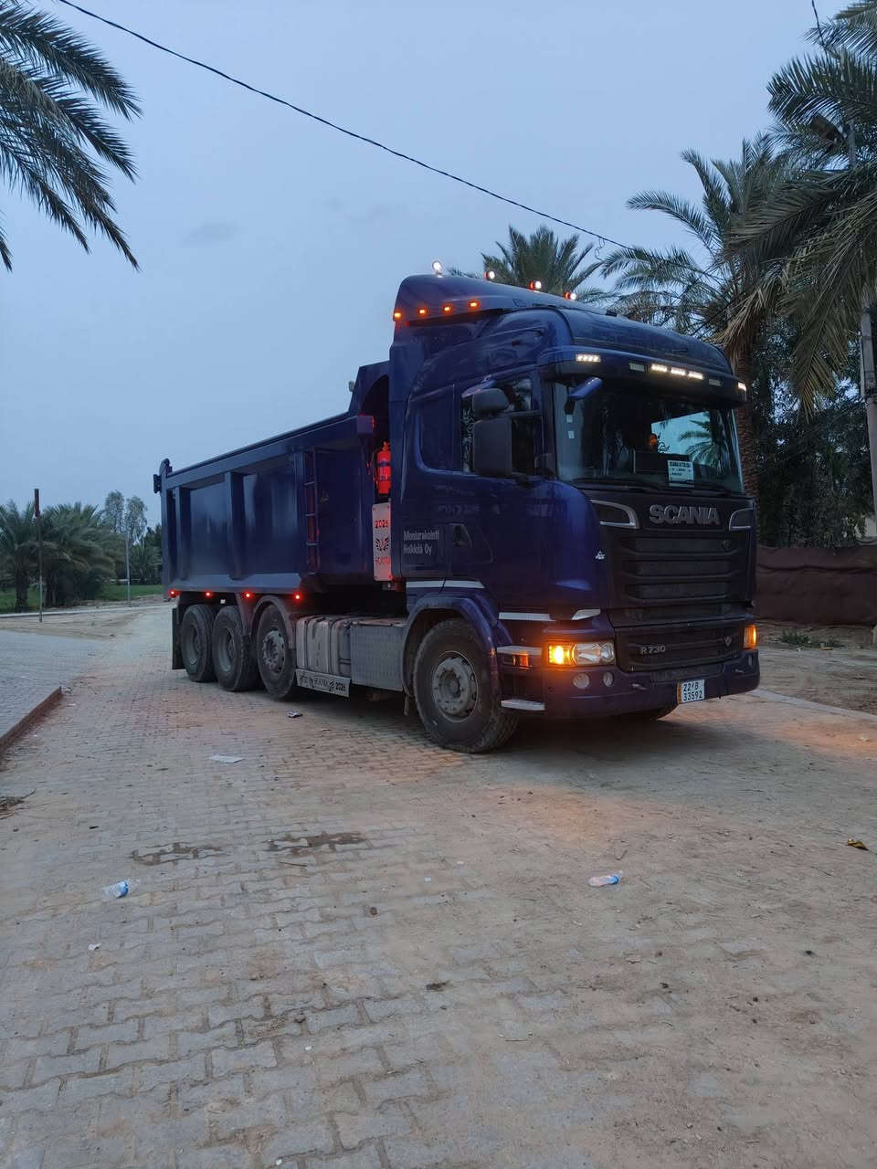 السلام عليكم 
البيع سكانيا موديل 2016 حجم المحرك 730
تخم تاير جديد رقم جديد السياره دخول جديد رقم اربيل ا مكان نجف ستفسار على هذا الرقم ***********
