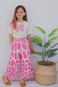 سوت بناتي • قطن ليكرا • ٤-١٢سنة